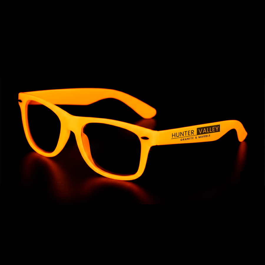Glow-In-The-Dark Glasses - Custom Phone Wallets Now