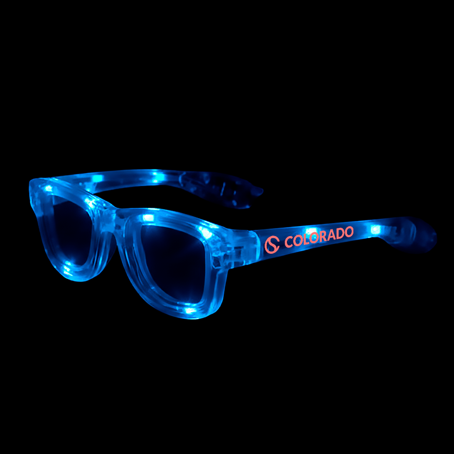 Multicolor Light Up Glasses - Custom Phone Wallets Now