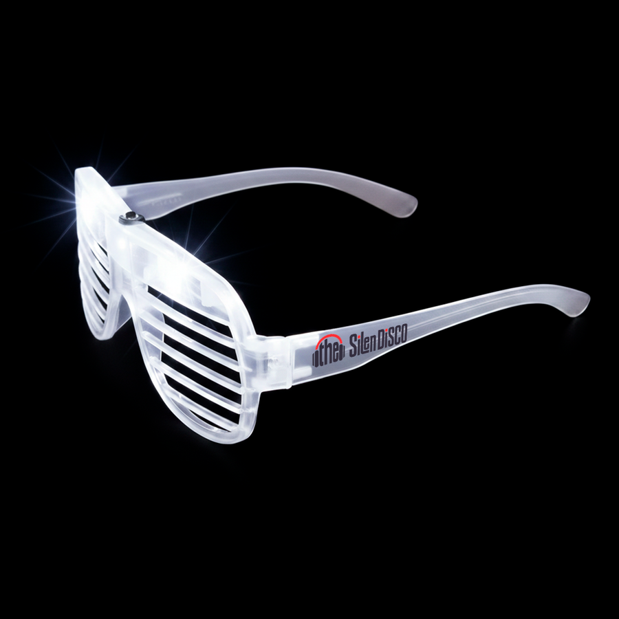 Light-Up LED Slotted Glasses - Custom Phone Wallets Now