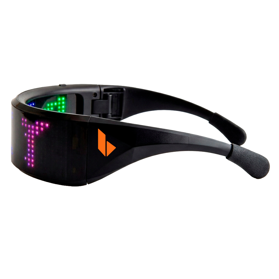 LED Light Up Glasses with Bluetooth - Custom Phone Wallets Now