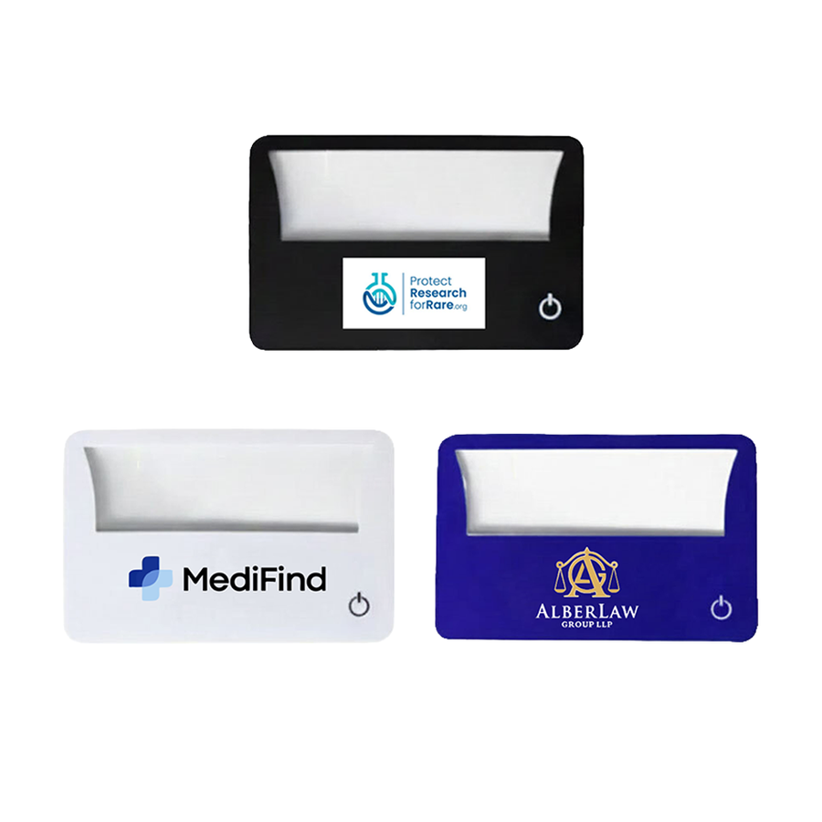 Card Shaped Magnifiers - Custom Phone Wallets Now