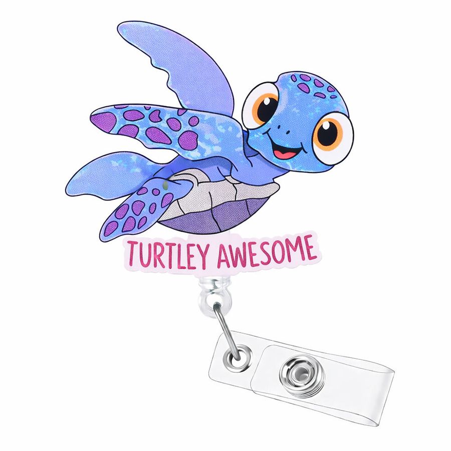 Custom Shape Acrylic Badge Reel - Custom Phone Wallets Now