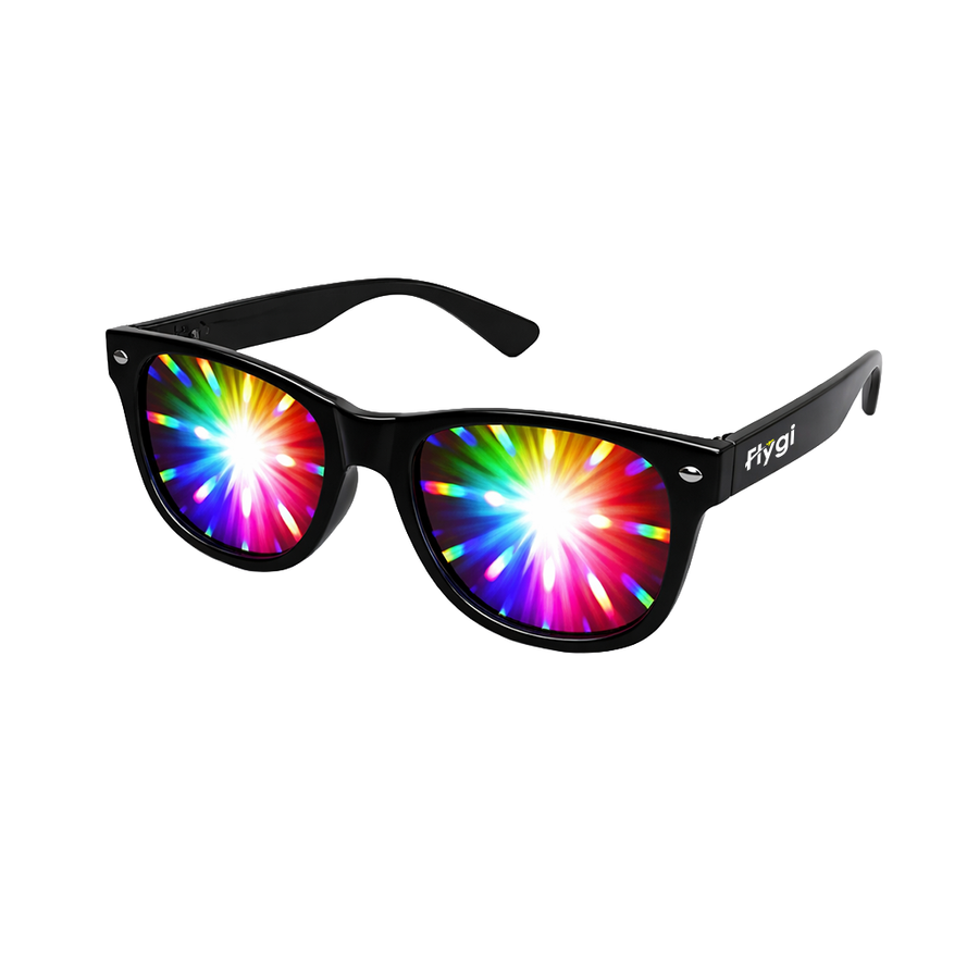 Plastic 3D Fireworks Glasses - Custom Phone Wallets Now