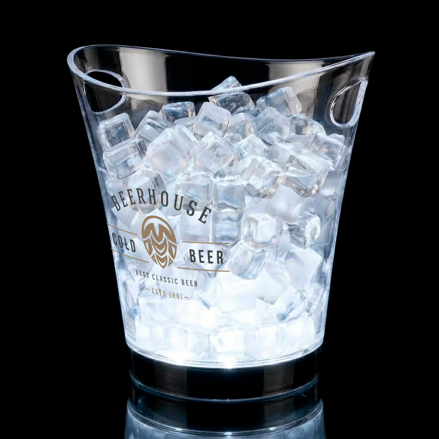 Classic Light-Up Drink Buckets - Custom Phone Wallets Now