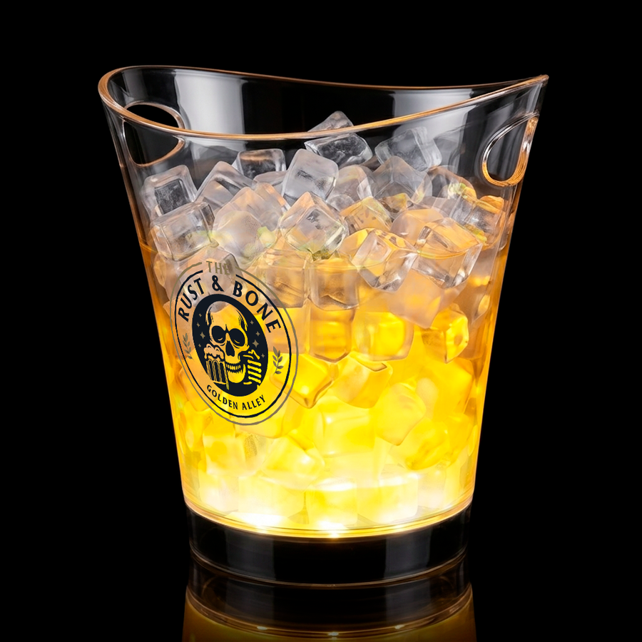 Classic Light-Up Drink Buckets - Custom Phone Wallets Now