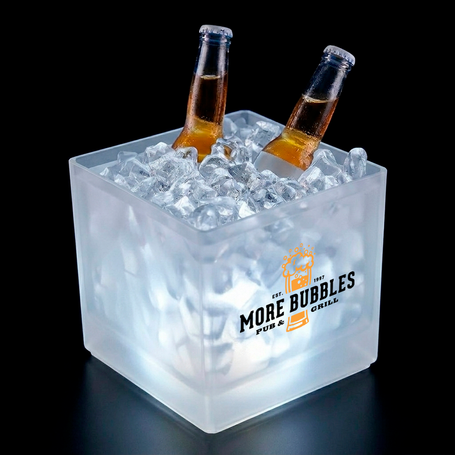 LED Frosted Drink Cubes - Custom Phone Wallets Now