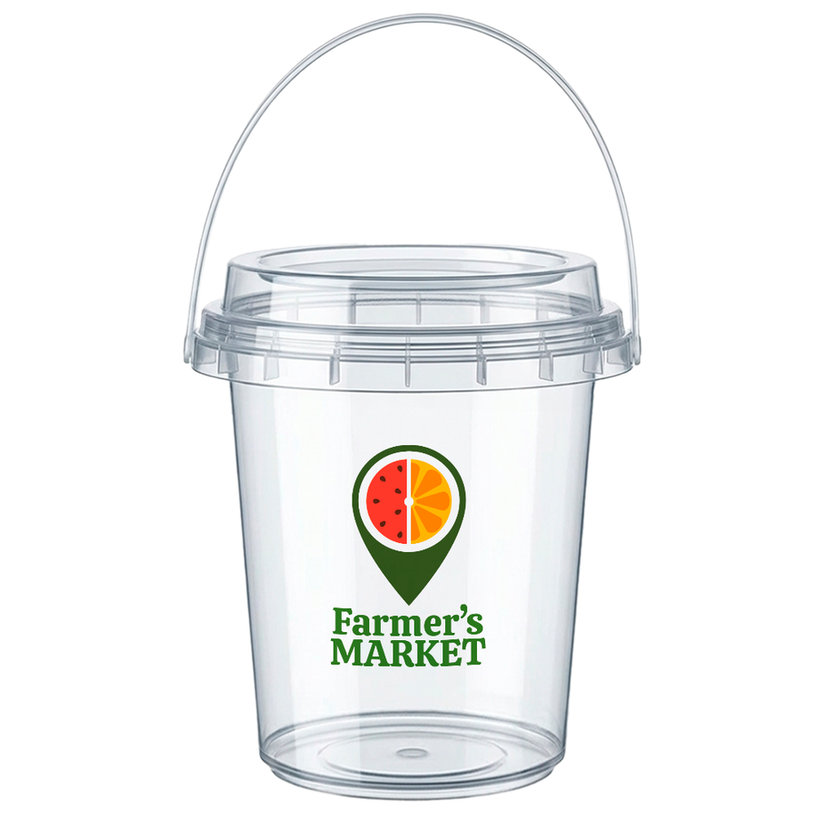 Premium Transparent Drink Buckets - Custom Phone Wallets Now