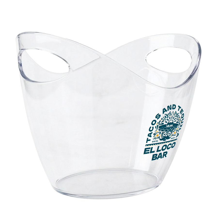 Curved Dual-Handle Drink Buckets - Custom Phone Wallets Now