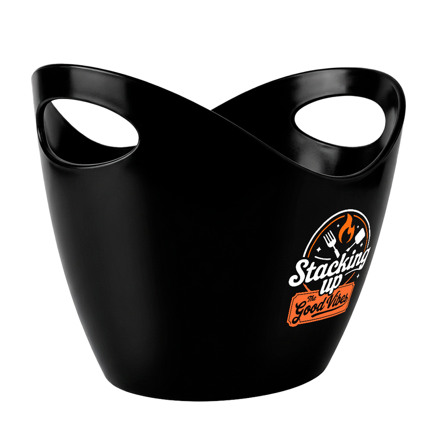 Curved Dual-Handle Drink Buckets - Custom Phone Wallets Now