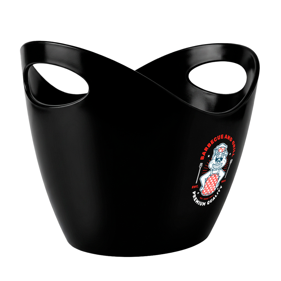 Curved Dual-Handle Drink Buckets - Custom Phone Wallets Now