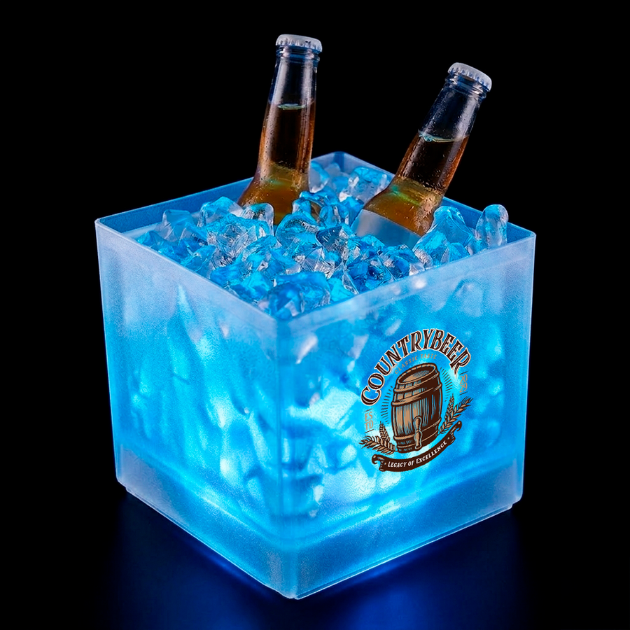 LED Frosted Drink Cubes - Custom Phone Wallets Now