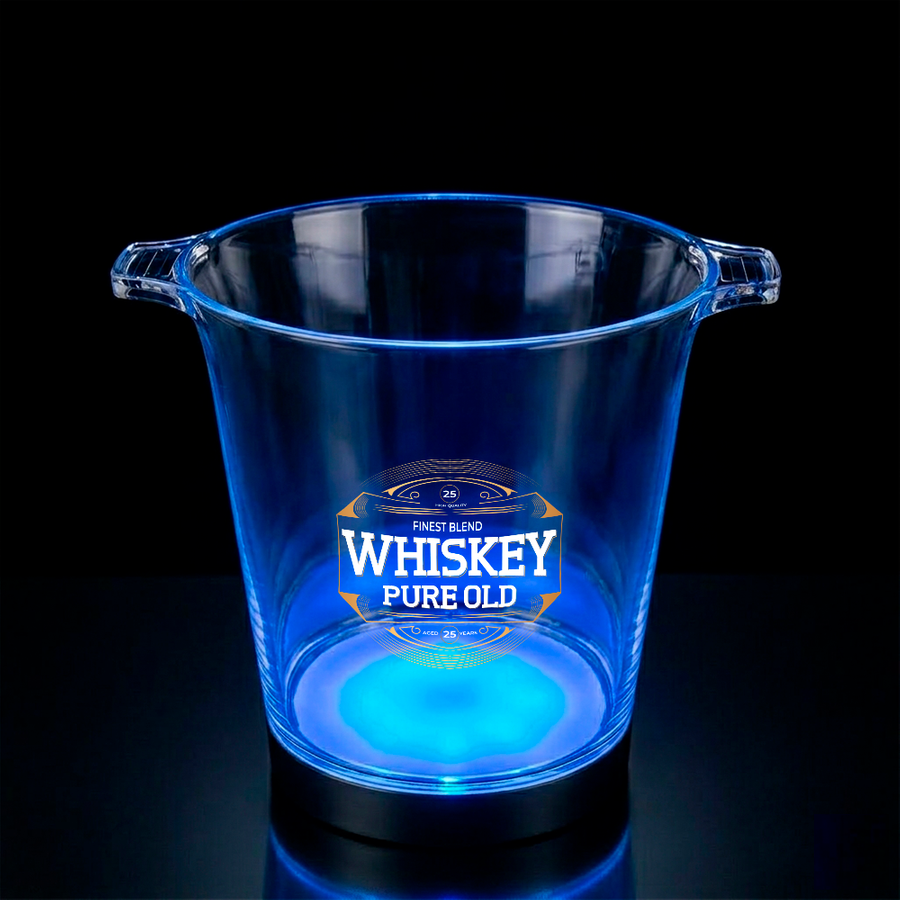 Multi-Color Light-Up Drink Buckets - Custom Phone Wallets Now