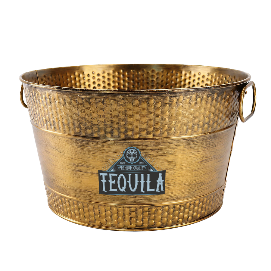 Galvanized Beverage & Ice Buckets - Custom Phone Wallets Now