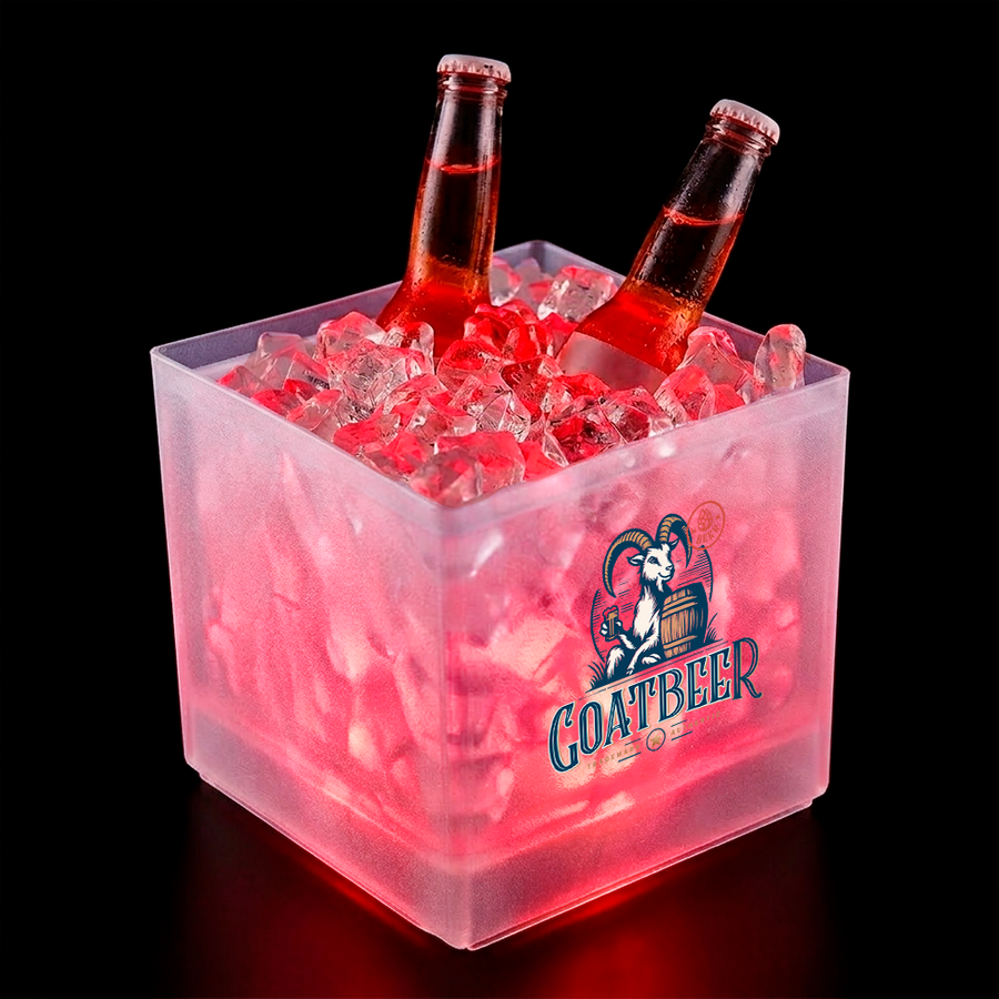 LED Frosted Drink Cubes - Custom Phone Wallets Now