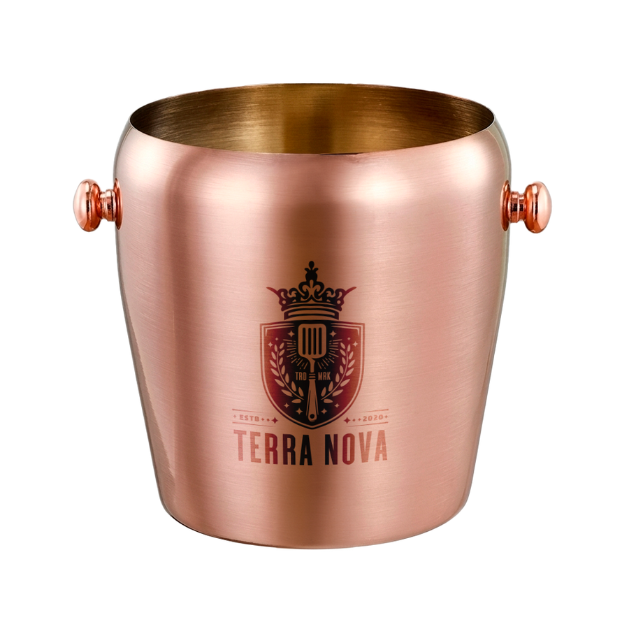 Stainless Steel Champagne Barrels - Custom Phone Wallets Now