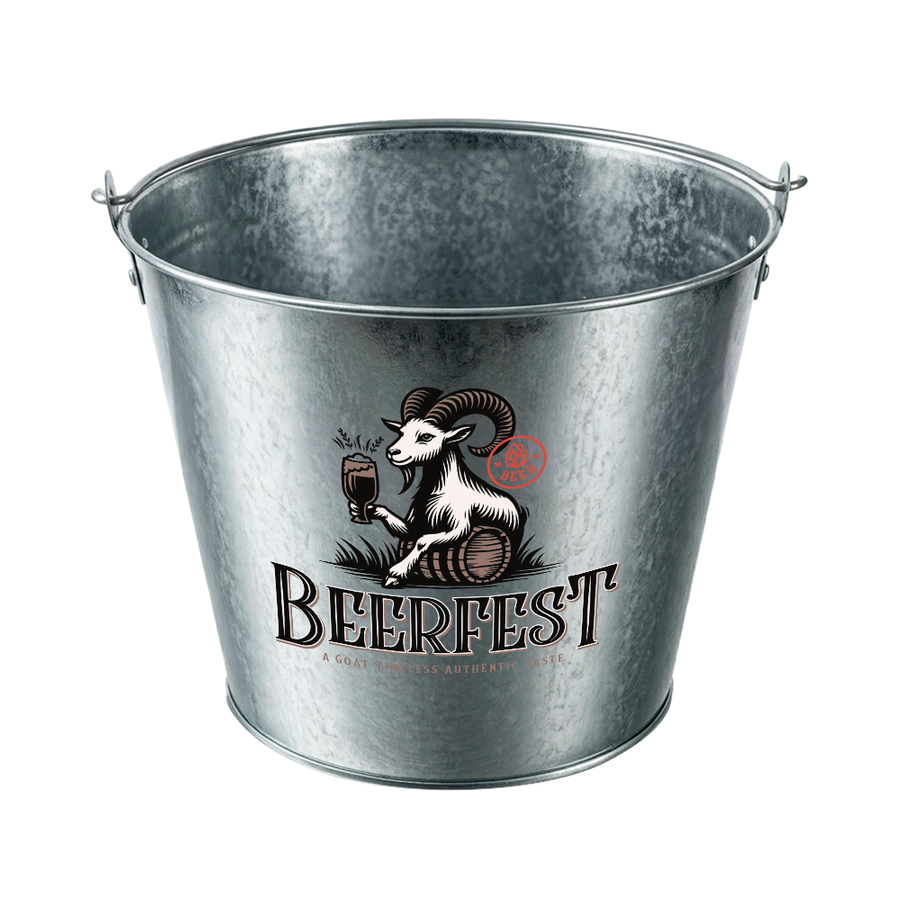 Tinplate Beer Buckets & Opener Combo - Custom Phone Wallets Now