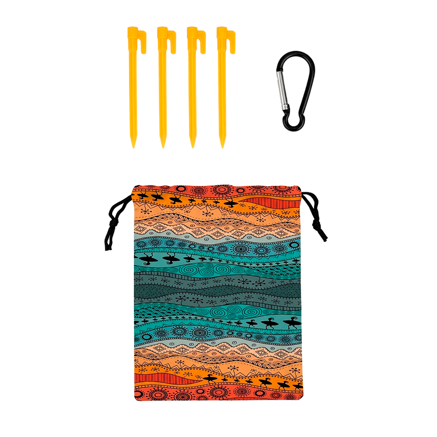 Windproof Beach Mats - Custom Phone Wallets Now