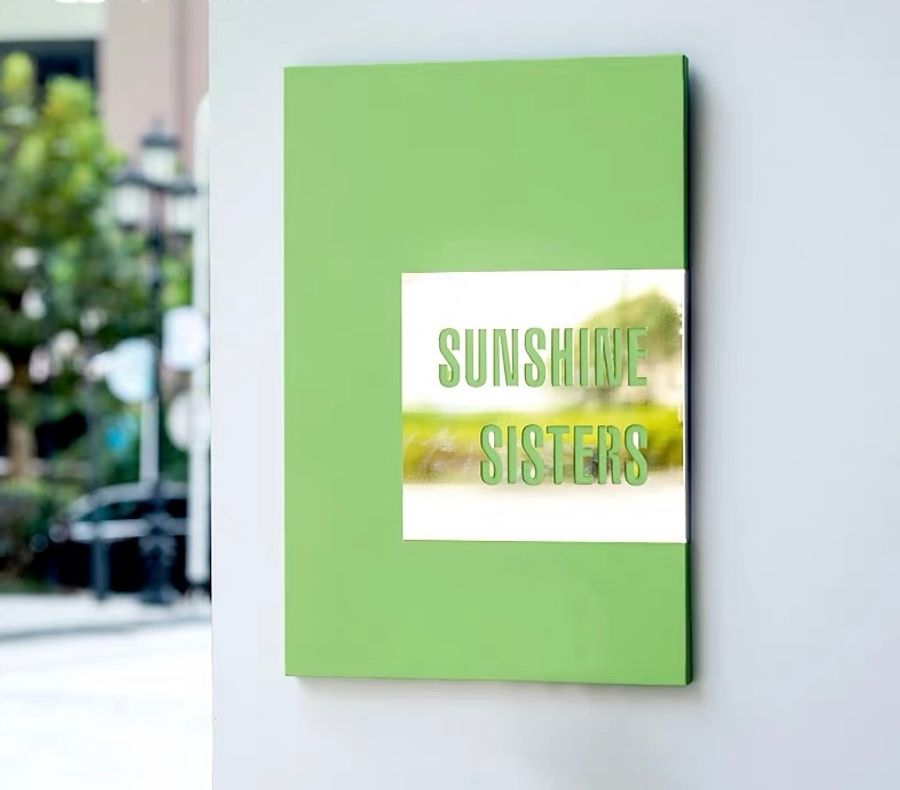 Contemporary Color Metal Plaque - Custom Phone Wallets Now