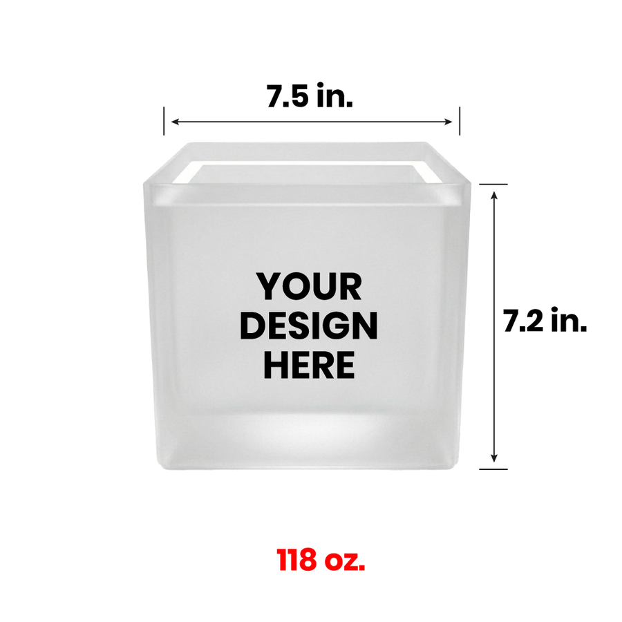 LED Frosted Drink Cubes - Custom Phone Wallets Now
