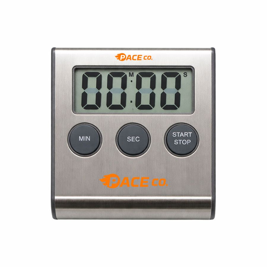 Brushed Steel Timers - Custom Phone Wallets Now