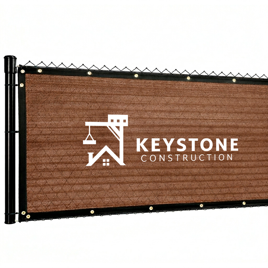 Custom 90% Blockage Fence Screen - Custom Phone Wallets Now