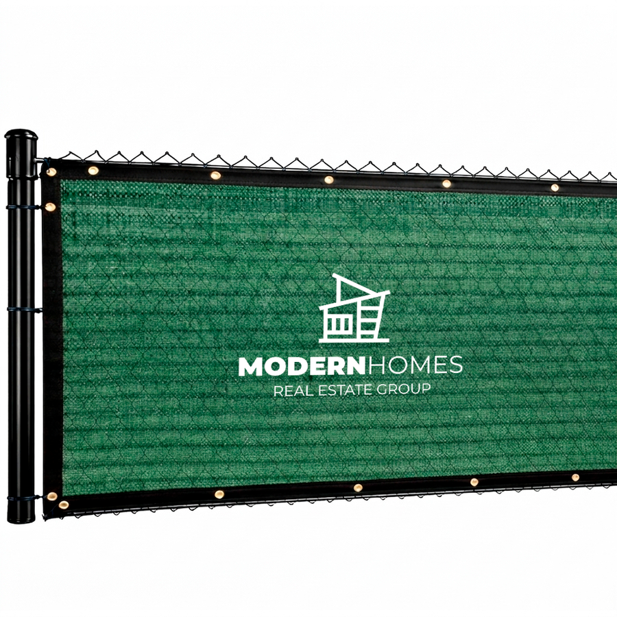 Custom 85% Blockage Fence Screen - Custom Phone Wallets Now
