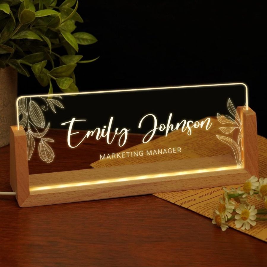 Light Up Table Signs - Custom Phone Wallets Now