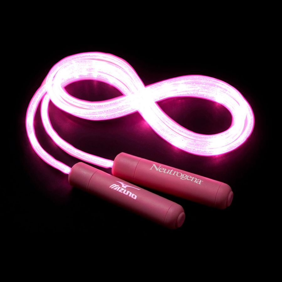 PVC Fiber Optic Light-Up Jump Rope - Custom Phone Wallets Now