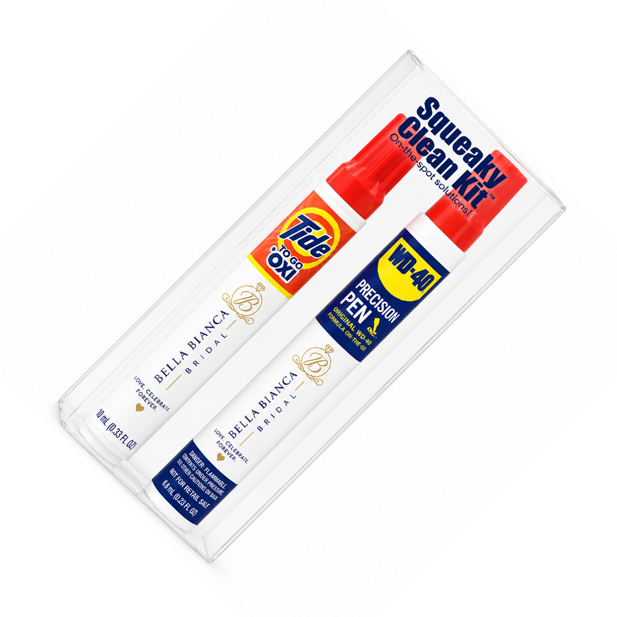 Squeaky Clean Kit - WD-40® Precision Pens and Tide® to Go + Oxi Travel Kits - Custom Phone Wallets Now