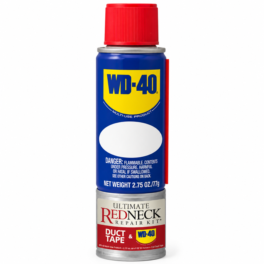 Ultimate Fix-All Kits, WD-40 2.75 oz Handy Cans and 6 yards of Duct Tapes - Custom Phone Wallets Now