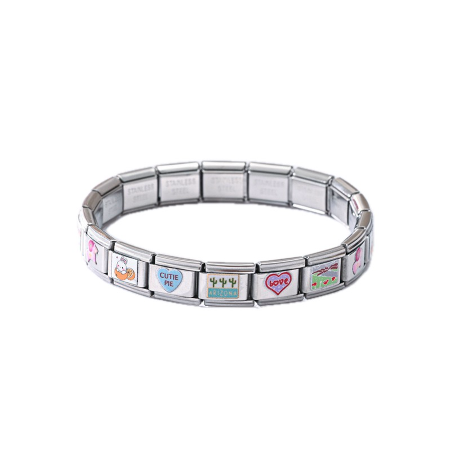 Italian Charm Bracelets - Custom Phone Wallets Now