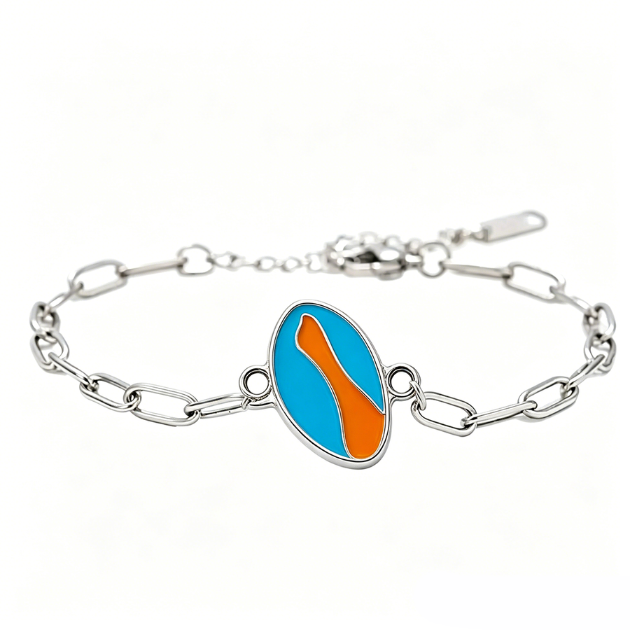 Soft Enamel Charm Bracelets - Custom Phone Wallets Now