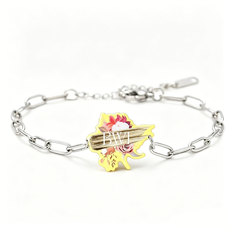 Offset Printing Charm Bracelets - Custom Phone Wallets Now