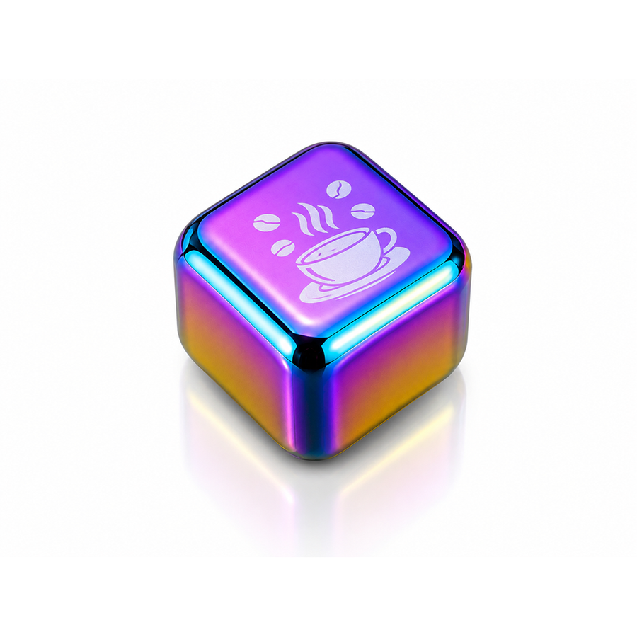 Rainbow Stainless Steel Ice Cubes - Custom Phone Wallets Now