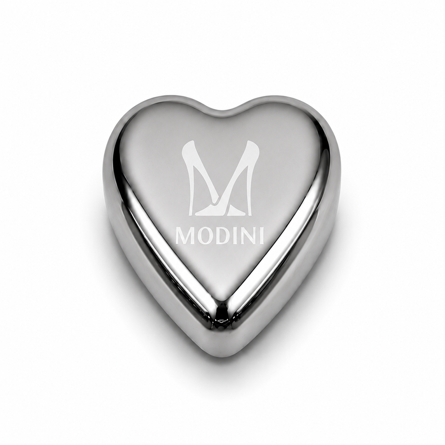 Heart-Shaped Stainless Steel Ice Cubes - Custom Phone Wallets Now