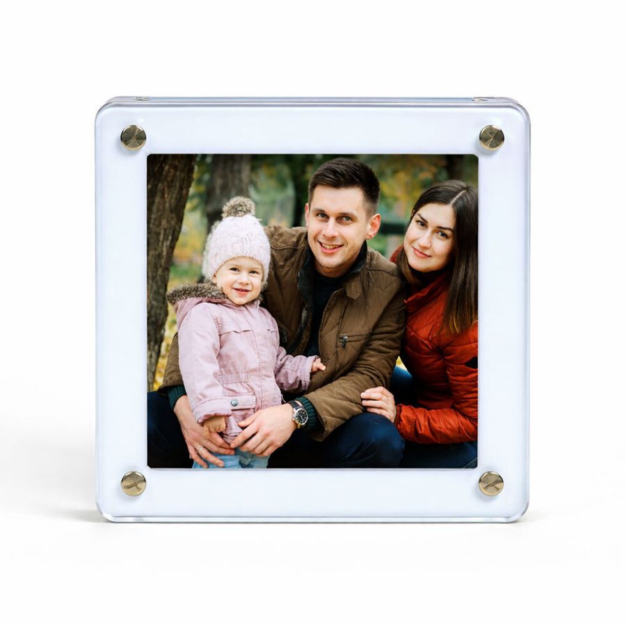 Acrylic Magnetic Photo Frames - Custom Phone Wallets Now