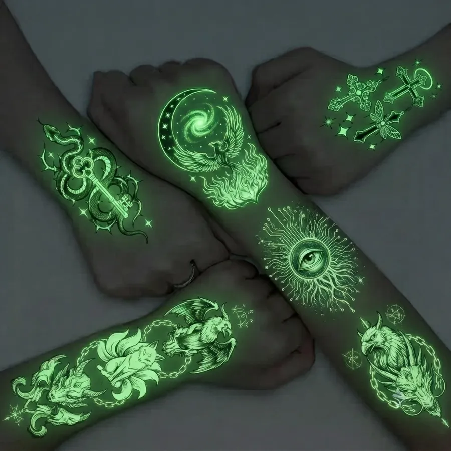Custom Glitter Tattoos