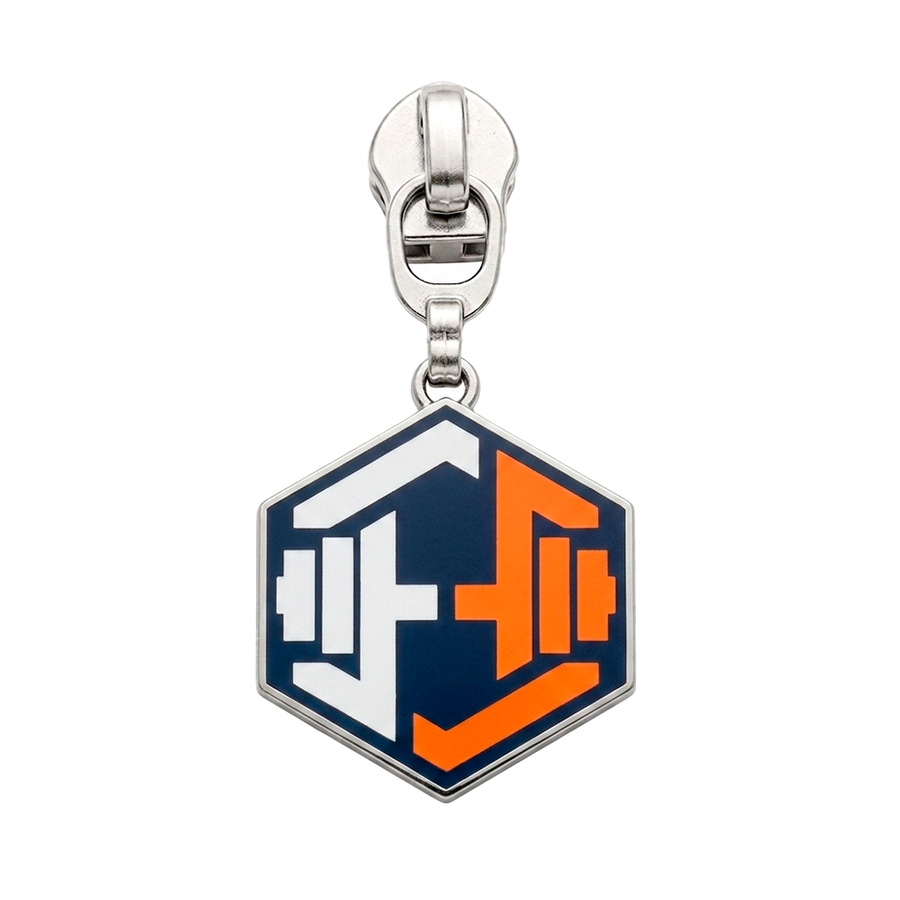 Offset Printing Metal Zipper Pullers - Custom Phone Wallets Now