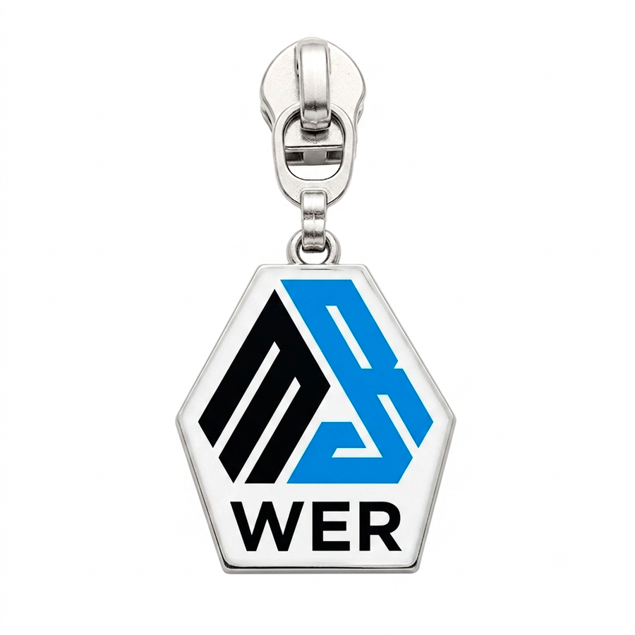 Offset Printing Metal Zipper Pullers - Custom Phone Wallets Now