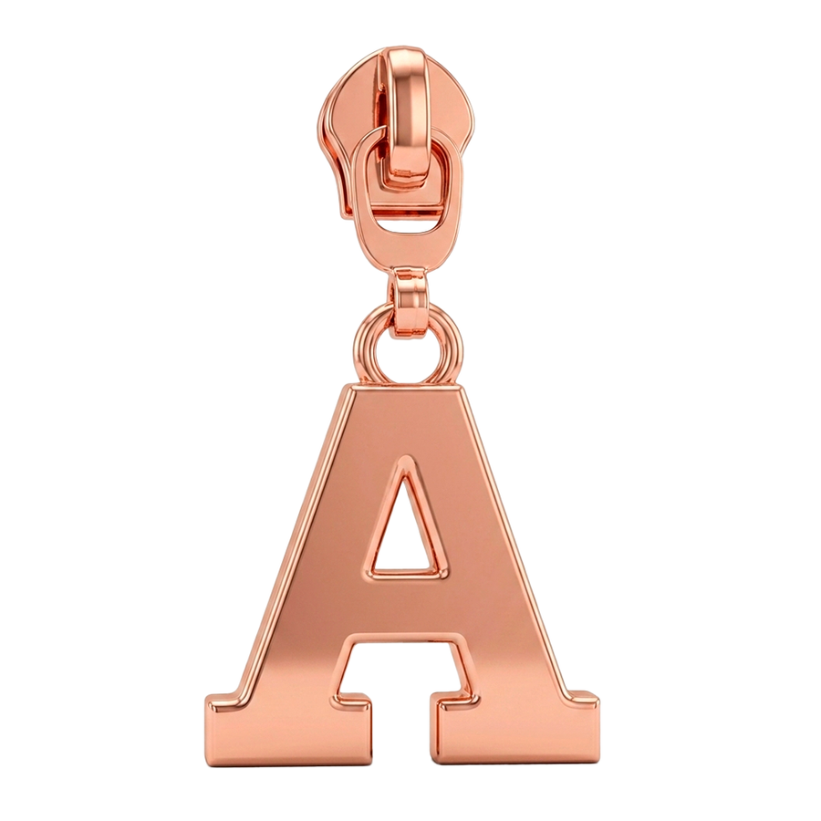 Die Struck Metal Zipper Pullers - Custom Phone Wallets Now