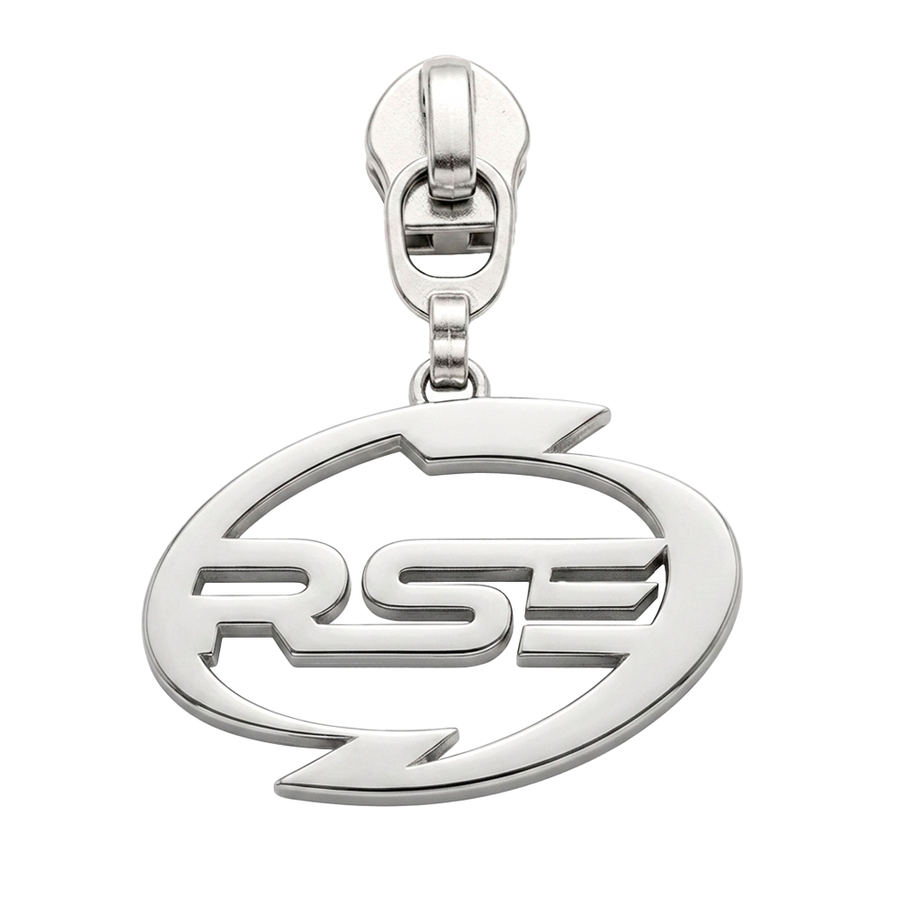 Die Struck Metal Zipper Pullers - Custom Phone Wallets Now