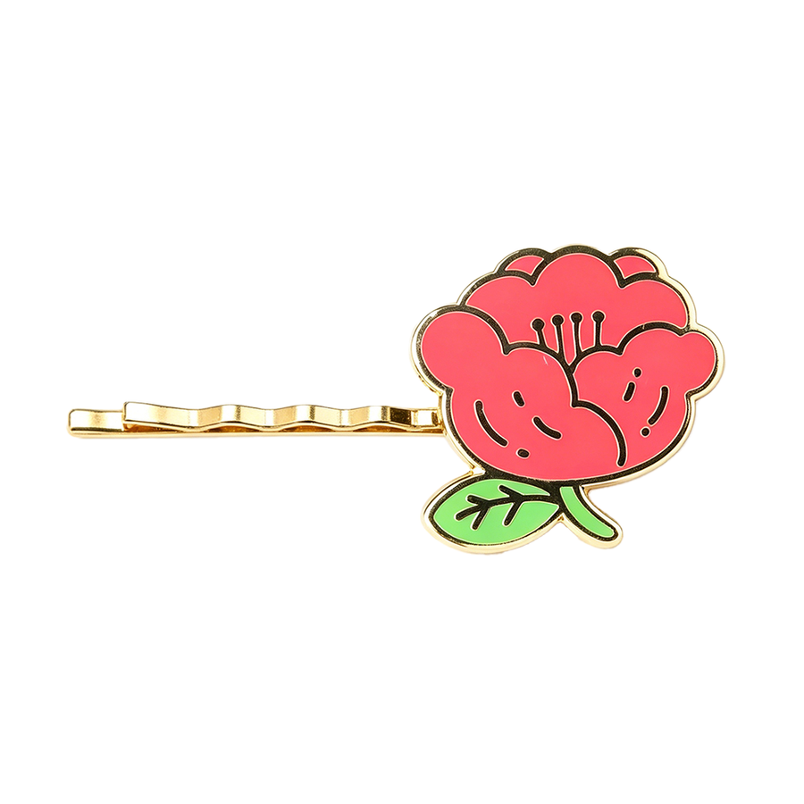 Hard Enamel Metal Hair Clips - Custom Phone Wallets Now