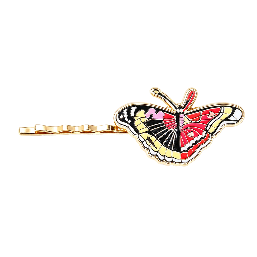 Hard Enamel Metal Hair Clips - Custom Phone Wallets Now