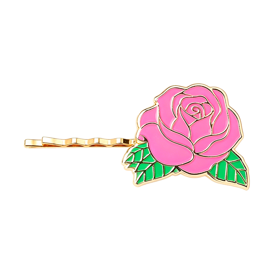 Soft Enamel Metal Hair Clips - Custom Phone Wallets Now