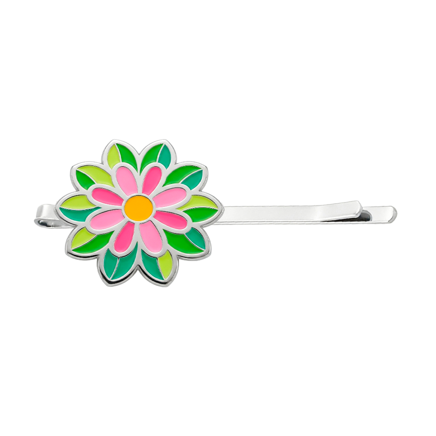 Soft Enamel Metal Hair Clips - Custom Phone Wallets Now