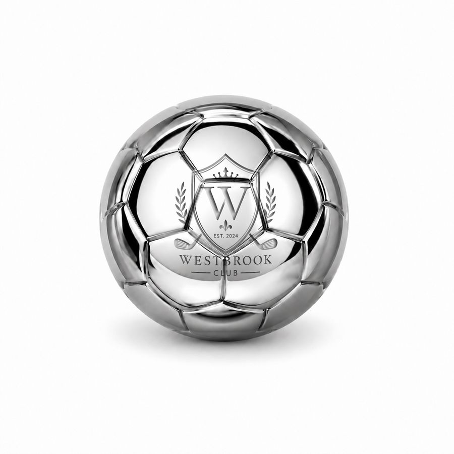 Soccer Ball Stainless Steel Ice Cubes - Custom Phone Wallets Now