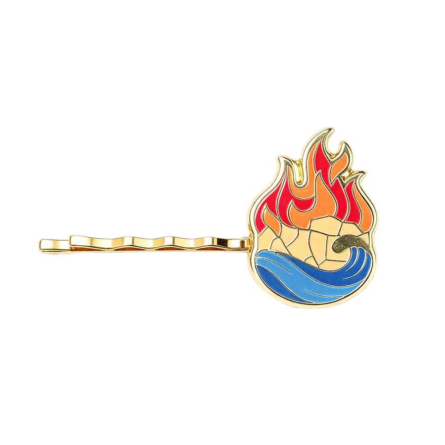 Hard Enamel Metal Hair Clips - Custom Phone Wallets Now