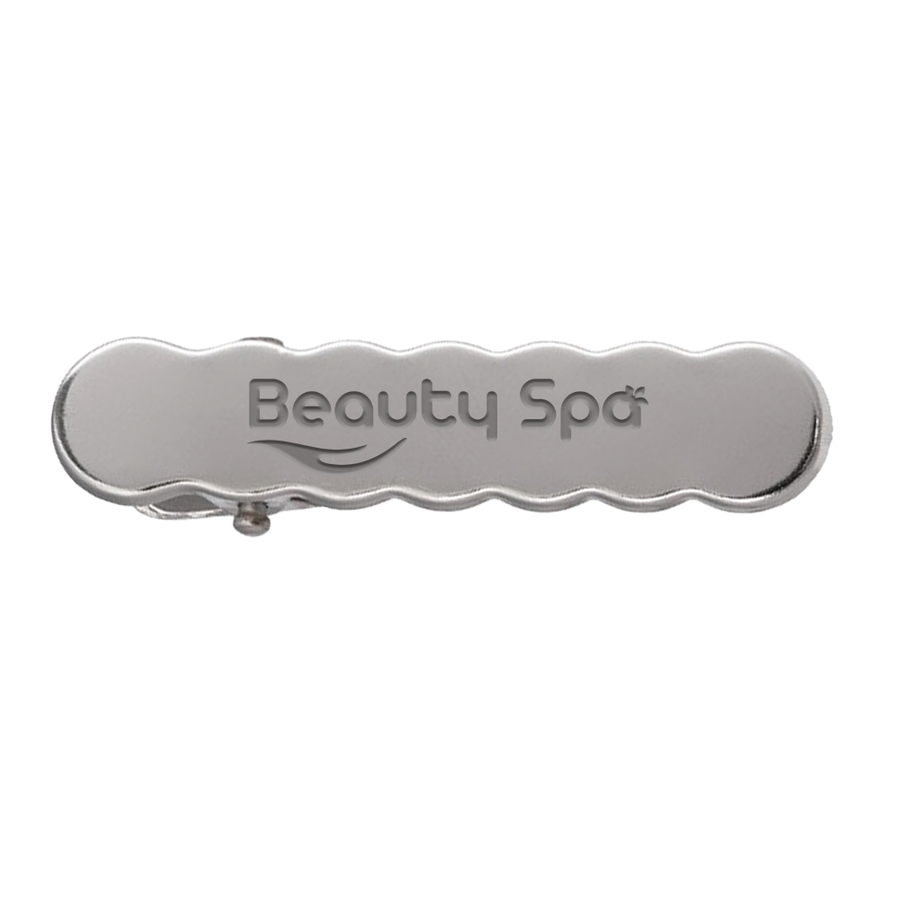 Laser Cut Metal Hair Clips - Custom Phone Wallets Now