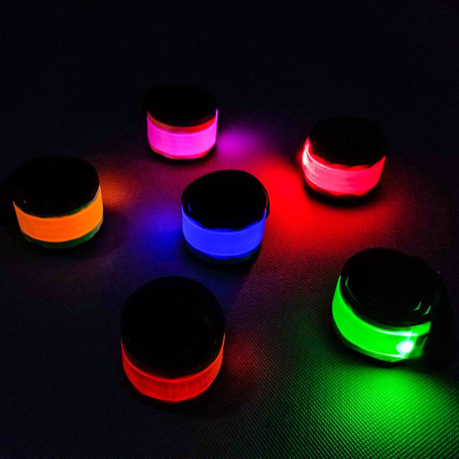 Light Up Slap Wristbands - Custom Phone Wallets Now