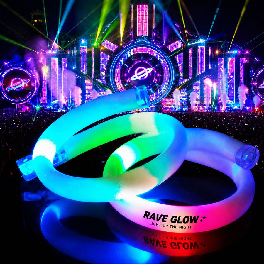 Glow Tube Wristbands - Custom Phone Wallets Now